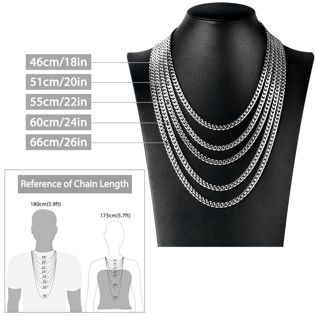 Men's Cuban Necklace Hip Hop
